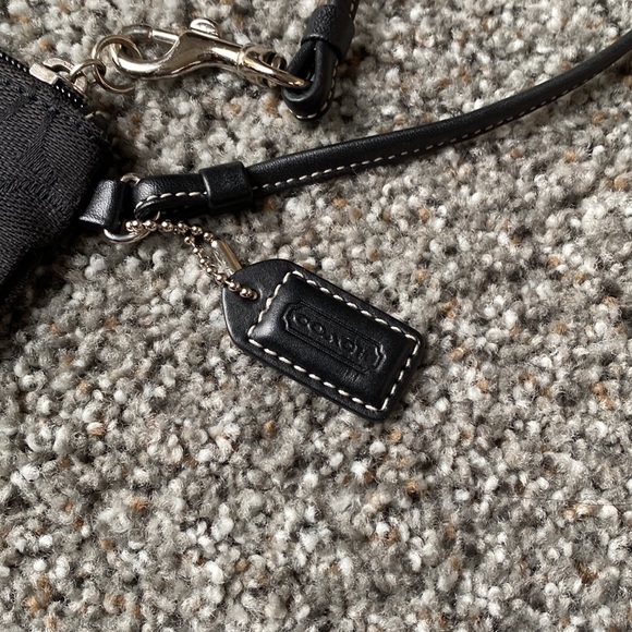 Black Coach clutch. Like new. Other colors available. - Picture 3 of 3